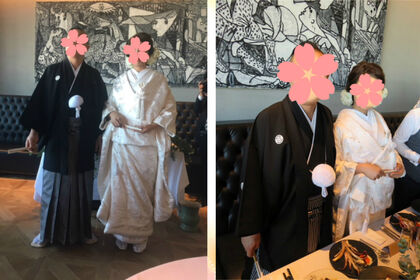 白無垢紋付袴