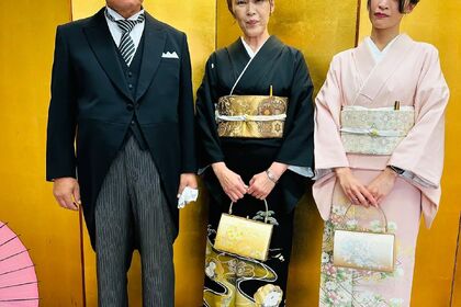 黒留袖　色留袖　モーニング