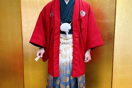 成人式　紋付袴　ブライダル結衣