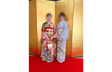 岐阜　ブライダル結衣　色留袖