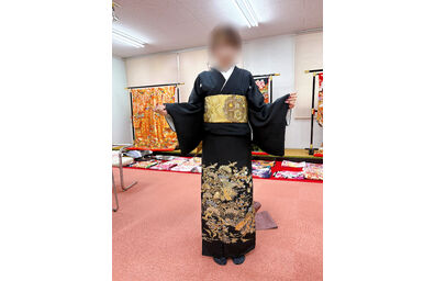 黒留袖　ブライダル結衣