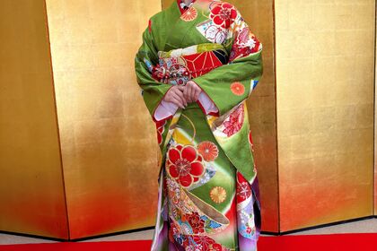 成人振袖　ブライダル結衣