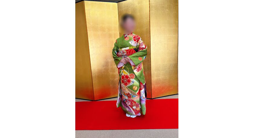 成人振袖　ブライダル結衣