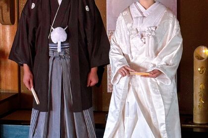 白無垢　ブライダル結衣