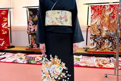 黒留袖　ブライダル結衣