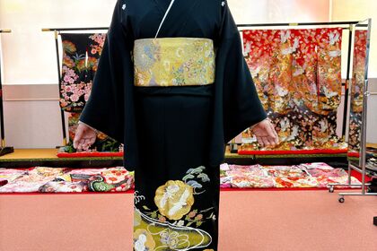 黒留袖　ブライダル結衣
