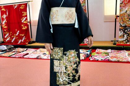 黒留袖　ブライダル結衣