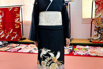 黒留袖　ブライダル結衣