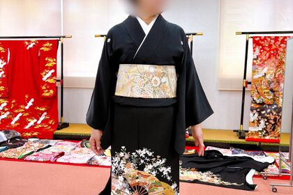 黒留袖　ブライダル結衣