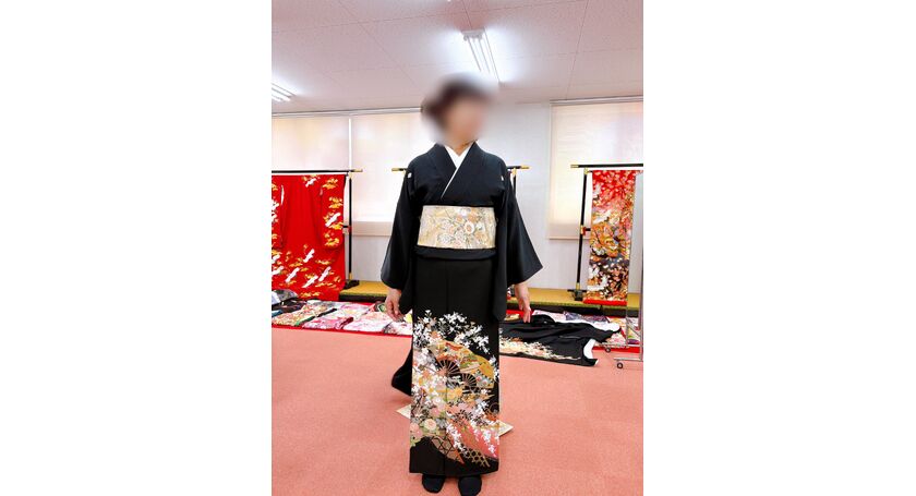 黒留袖　ブライダル結衣