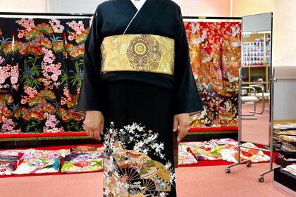 黒留袖　ブライダル結衣
