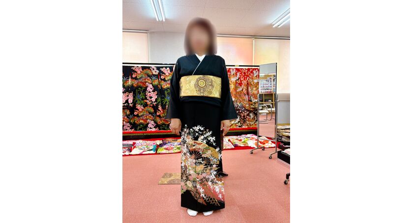 黒留袖　ブライダル結衣
