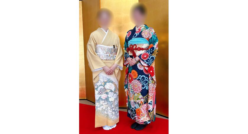 色留と振袖支度　ブライダル結衣