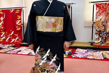 黒留袖　ブライダル結衣