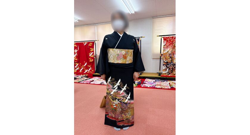 黒留袖　ブライダル結衣