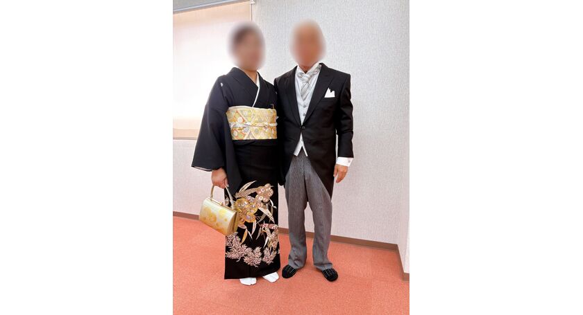 黒留袖　ブライダル結衣