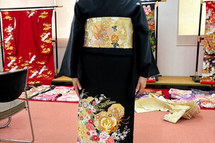 黒留袖　ブライダル結衣