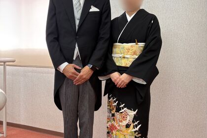 黒留袖　ブライダル結衣