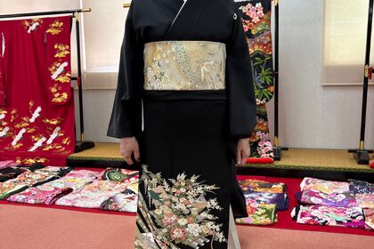 黒留袖　ブライダル結衣