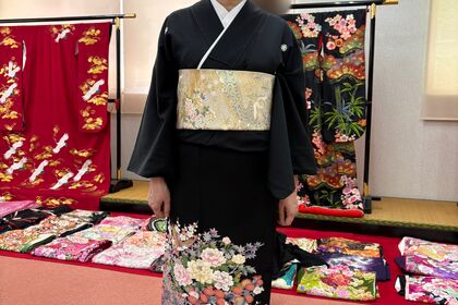 黒留袖　ブライダル結衣