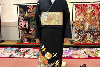黒留袖　ブライダル結衣